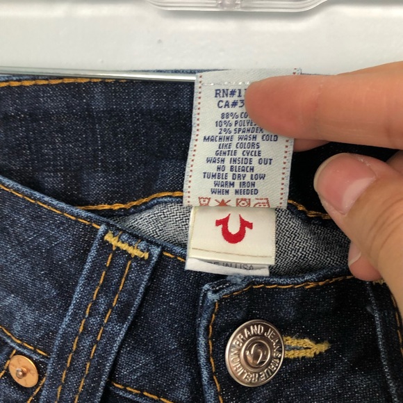 True Religion Midrise Bootcut Flare Jeans Sz 27 - Picture 5 of 10